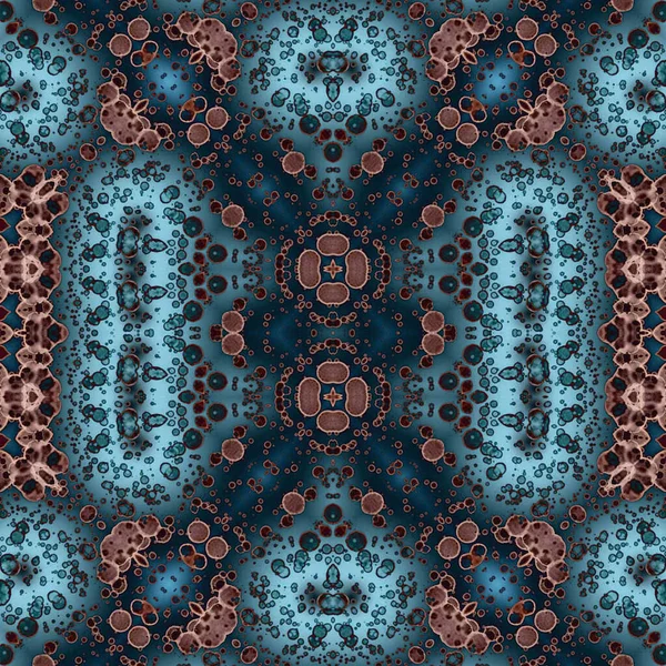 Kusursuz sanat modeli. Kusursuz sanat soyut arka plan. Etnik doku. Kaleydoskop