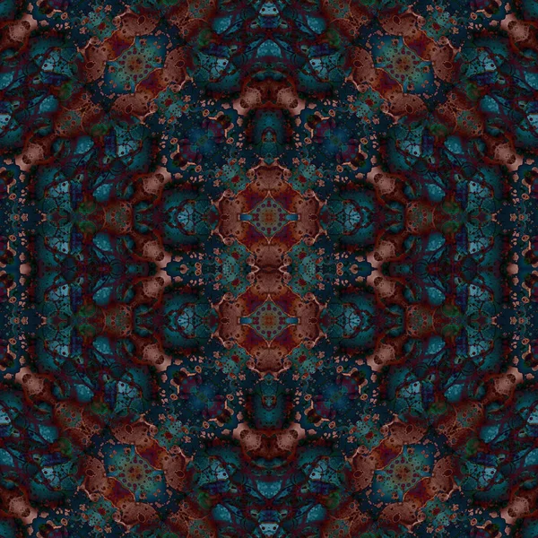 Kusursuz sanat modeli. Kusursuz sanat soyut arka plan. Etnik doku. Kaleydoskop