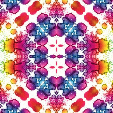 Kusursuz sanat modeli. Kusursuz sanat soyut arka plan. Etnik doku. Kaleydoskop arkaplanı