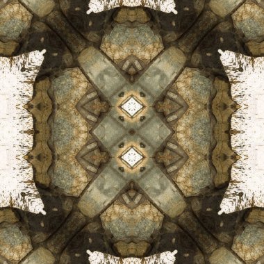 Kusursuz sanat modeli. Kusursuz sanat soyut arka plan. Etnik doku. Kaleydoskop