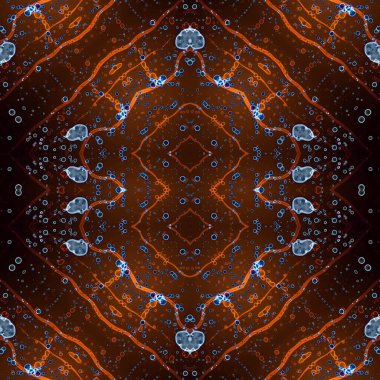 Kusursuz sanat modeli. Kusursuz sanat soyut arka plan. Etnik doku. Kaleydoskop