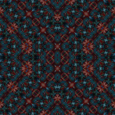 Kusursuz sanat modeli. Kusursuz sanat soyut arka plan. Etnik doku. Kaleydoskop