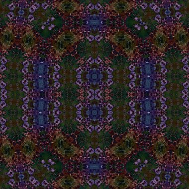 Kusursuz sanat modeli. Kusursuz sanat soyut arka plan. Etnik doku. Kaleydoskop