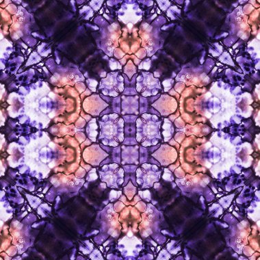 Kusursuz sanat modeli. Kusursuz sanat soyut arka plan. Etnik doku. Kaleydoskop