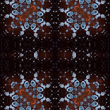 Kusursuz sanat modeli. Kusursuz sanat soyut arka plan. Etnik doku. Kaleydoskop