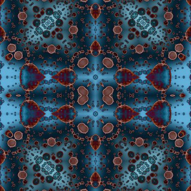 Kusursuz sanat modeli. Kusursuz sanat soyut arka plan. Etnik doku. Kaleydoskop