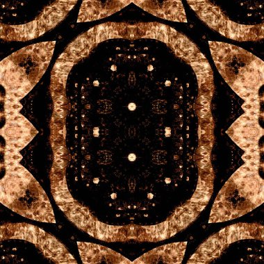 Kusursuz sanat modeli. Kusursuz sanat soyut arka plan. Etnik doku. Kaleydoskop