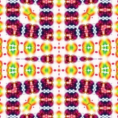 Kusursuz sanat modeli. Kusursuz sanat soyut arka plan. Etnik doku. Kaleydoskop arkaplanı