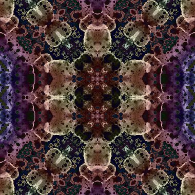 Kusursuz sanat modeli. Kusursuz sanat soyut arka plan. Etnik doku. Kaleydoskop