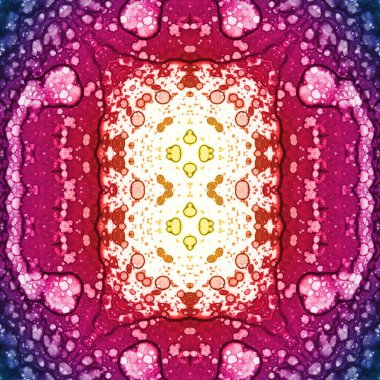 Kusursuz sanat modeli. Kusursuz sanat soyut arka plan. Etnik doku. Kaleydoskop