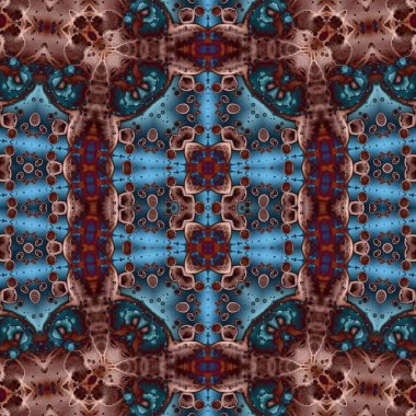 Kusursuz sanat modeli. Kusursuz sanat soyut arka plan. Etnik doku. Kaleydoskop arkaplanı