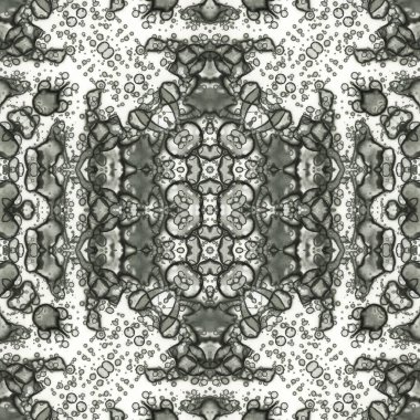 Kusursuz sanat modeli. Kusursuz sanat soyut arka plan. Etnik doku. Kaleydoskop