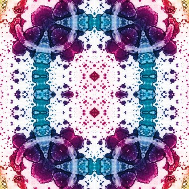 Kusursuz sanat modeli. Kusursuz sanat soyut arka plan. Etnik doku. Kaleydoskop