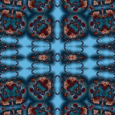 Kusursuz sanat modeli. Kusursuz sanat soyut arka plan. Etnik doku. Kaleydoskop