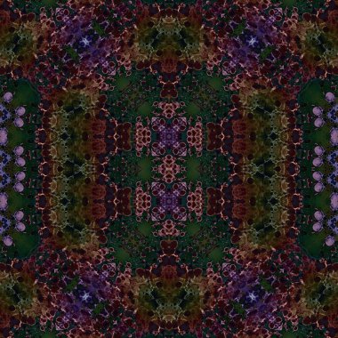 Kusursuz sanat modeli. Kusursuz sanat soyut arka plan. Etnik doku. Kaleydoskop