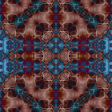 Kusursuz sanat modeli. Kusursuz sanat soyut arka plan. Etnik doku. Kaleydoskop