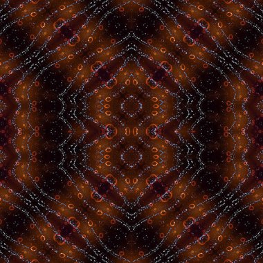 Kusursuz sanat modeli. Kusursuz sanat soyut arka plan. Etnik doku. Kaleydoskop arkaplanı