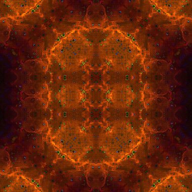 Kusursuz sanat modeli. Kusursuz sanat soyut arka plan. Etnik doku. Kaleydoskop arkaplanı