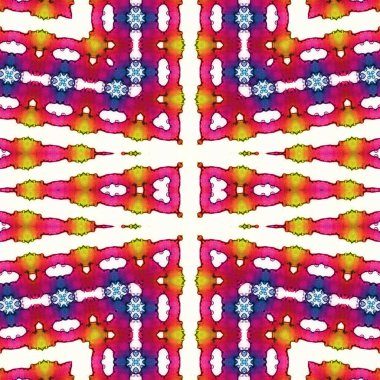 Kusursuz sanat modeli. Kusursuz sanat soyut arka plan. Etnik doku. Kaleydoskop