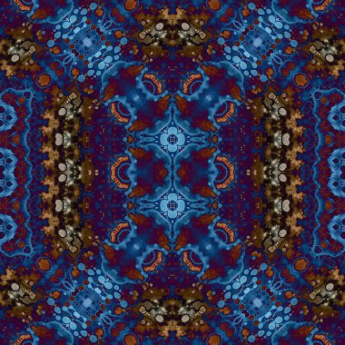 Kusursuz sanat modeli. Kusursuz sanat soyut arka plan. Etnik doku. Kaleydoskop