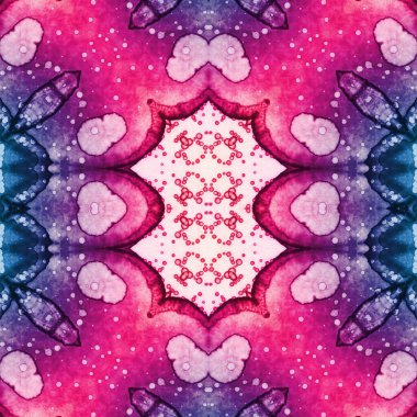 Kusursuz sanat modeli. Kusursuz sanat soyut arka plan. Etnik doku. Kaleydoskop arkaplanı