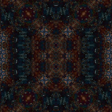 Kusursuz sanat modeli. Kusursuz sanat soyut arka plan. Etnik doku. Kaleydoskop