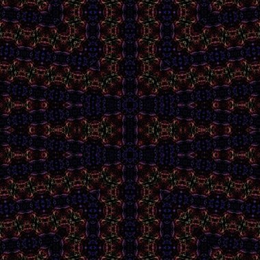 Kusursuz sanat modeli. Kusursuz sanat soyut arka plan. Etnik doku. Kaleydoskop