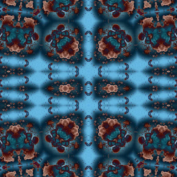 Kusursuz sanat modeli. Kusursuz sanat soyut arka plan. Etnik doku. Kaleydoskop