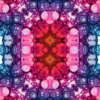 Kusursuz sanat modeli. Kusursuz sanat soyut arka plan. Etnik doku. Kaleydoskop