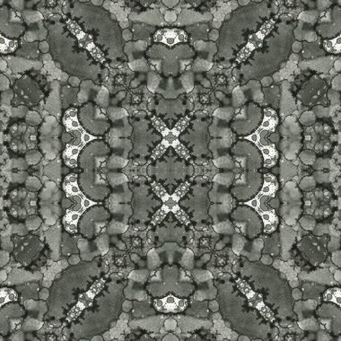 Kusursuz sanat modeli. Kusursuz sanat soyut arka plan. Etnik doku. Kaleydoskop