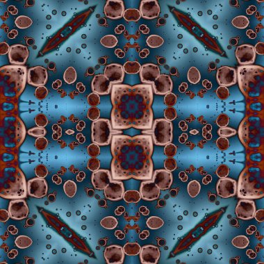 Kusursuz sanat modeli. Kusursuz sanat soyut arka plan. Etnik doku. Kaleydoskop arkaplanı