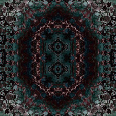 Kusursuz sanat modeli. Kusursuz sanat soyut arka plan. Etnik doku. Kaleydoskop arkaplanı