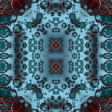 Kusursuz sanat modeli. Kusursuz sanat soyut arka plan. Etnik doku. Kaleydoskop