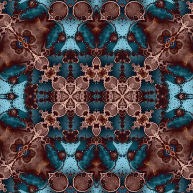 Kusursuz yaratıcı model. Kaotik doku arka planı. Sanat dokusu. Mandala arkaplanı