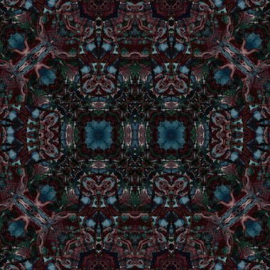 Kusursuz kare desenli. kare desen arkaplanı. Yaratıcı doku. Etnik kökenli. Kaleydoskop deseni