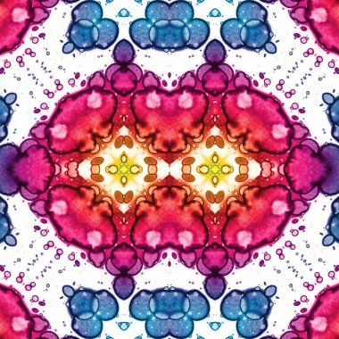 Kusursuz yaratıcı model. Kaotik doku arka planı. Sanat dokusu. Mandala arkaplanı