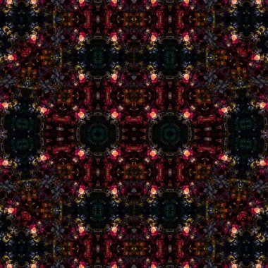 Kusursuz kare desenli. kare desen arkaplanı. Yaratıcı doku. Etnik kökenli. Kaleydoskop deseni