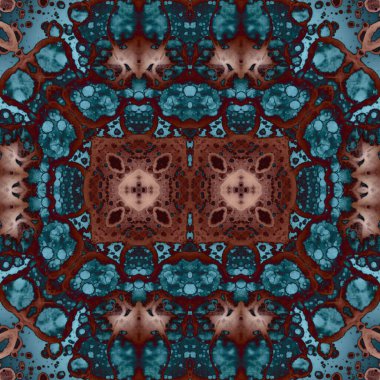 Kusursuz yaratıcı model. Kaotik doku arka planı. Sanat dokusu. Mandala arkaplanı