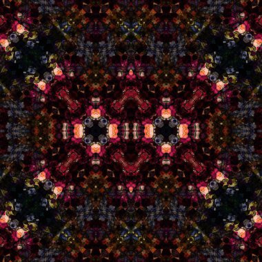 Kusursuz kare desenli. kare desen arkaplanı. Yaratıcı doku. Etnik kökenli. Kaleydoskop deseni