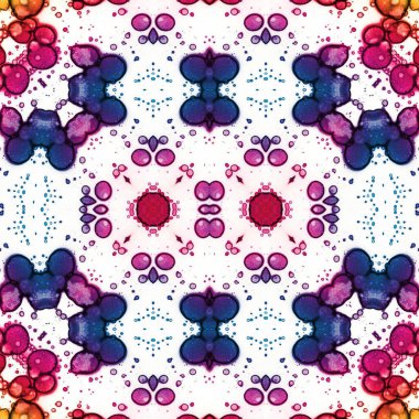 Kusursuz kare desenli. kare desen arkaplanı. Yaratıcı doku. Etnik kökenli. Kaleydoskop deseni