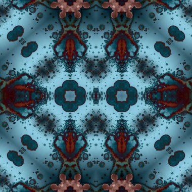 Kusursuz yaratıcı model. Kaotik doku arka planı. Sanat dokusu. Mandala arkaplanı