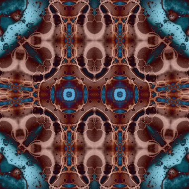 Kusursuz yaratıcı model. Kaotik doku arka planı. Sanat dokusu. Mandala arkaplanı