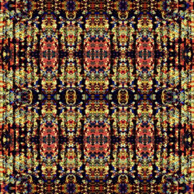 Kusursuz kare desenli. kare desen arkaplanı. Yaratıcı doku. Etnik kökenli. Kaleydoskop deseni