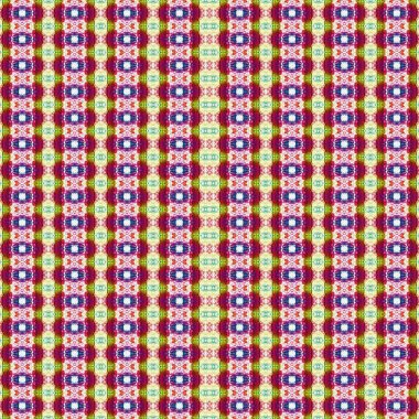 Kusursuz kare desenli. kare desen arkaplanı. Yaratıcı doku. Etnik kökenli. Kaleydoskop deseni