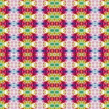 Kusursuz kare desenli. kare desen arkaplanı. Yaratıcı doku. Etnik kökenli. Kaleydoskop deseni