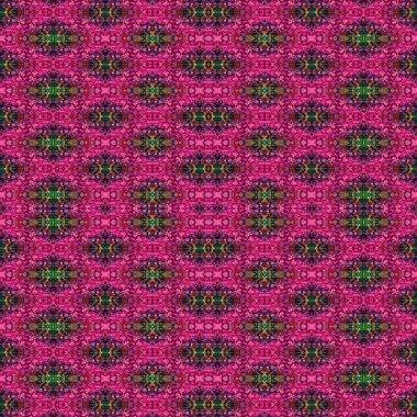 Kusursuz kare desenli. kare desen arkaplanı. Yaratıcı doku. Etnik kökenli. Kaleydoskop deseni