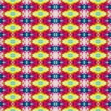 Kusursuz kare desenli. kare desen arkaplanı. Yaratıcı doku. Etnik kökenli. Kaleydoskop deseni