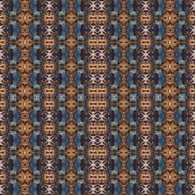 Kusursuz kare desenli. kare desen arkaplanı. Yaratıcı doku. Etnik kökenli. Kaleydoskop deseni