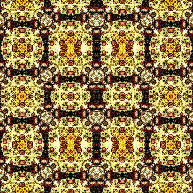 Kusursuz kare desenli. kare desen arkaplanı. Yaratıcı doku. Etnik kökenli. Kaleydoskop deseni