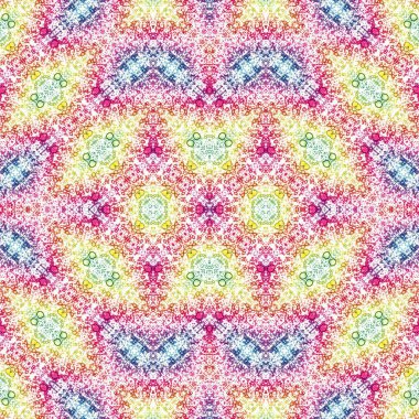 Kusursuz kare desenli. kare desen arkaplanı. Yaratıcı doku. Etnik kökenli. Kaleydoskop deseni